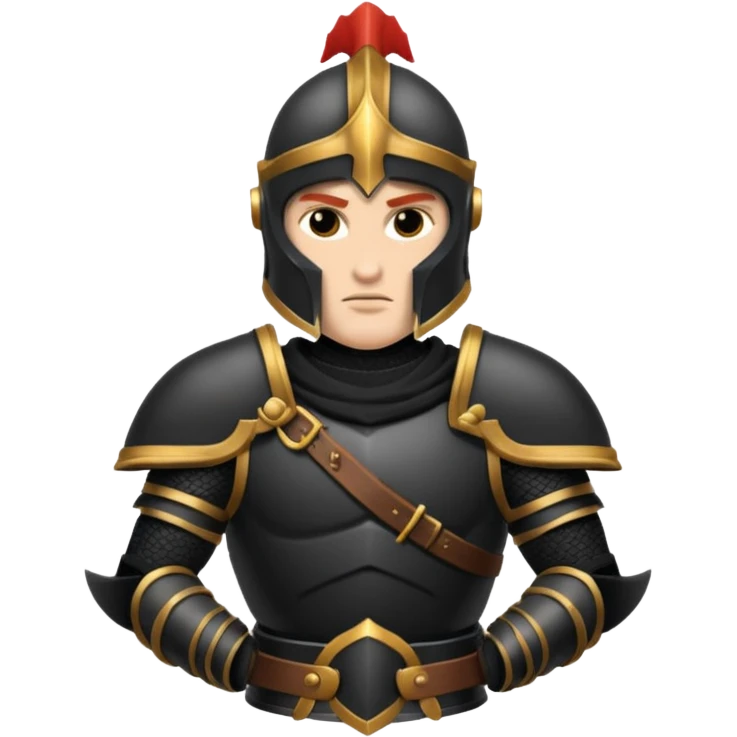 ares god of war black armour emoji
