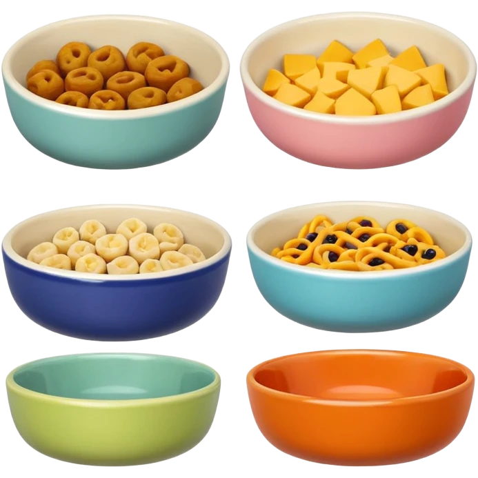 food bowls for animal emoji