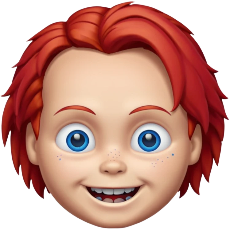 Un emojin de chuky emoji