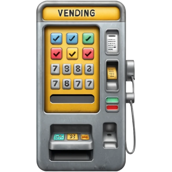 vending ticket machine emoji