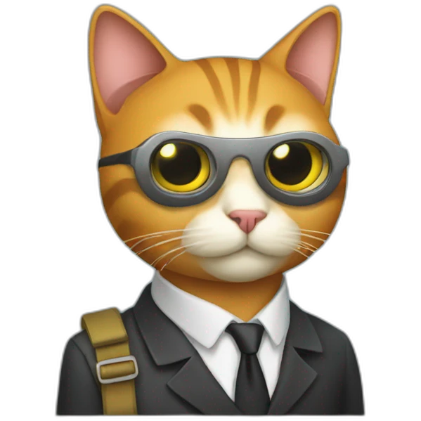 cat spy emoji