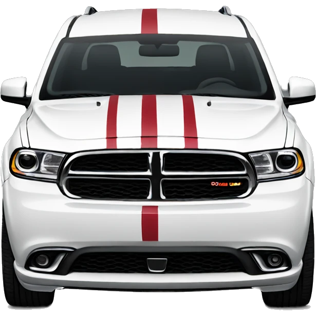 Dodge Durango with stripes emoji