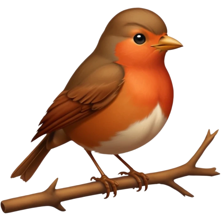 Robin bird emoji