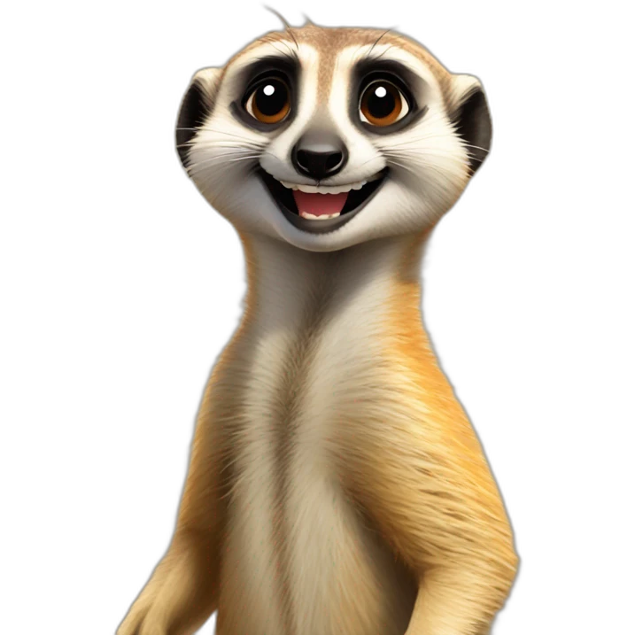 happy-meerkat emoji