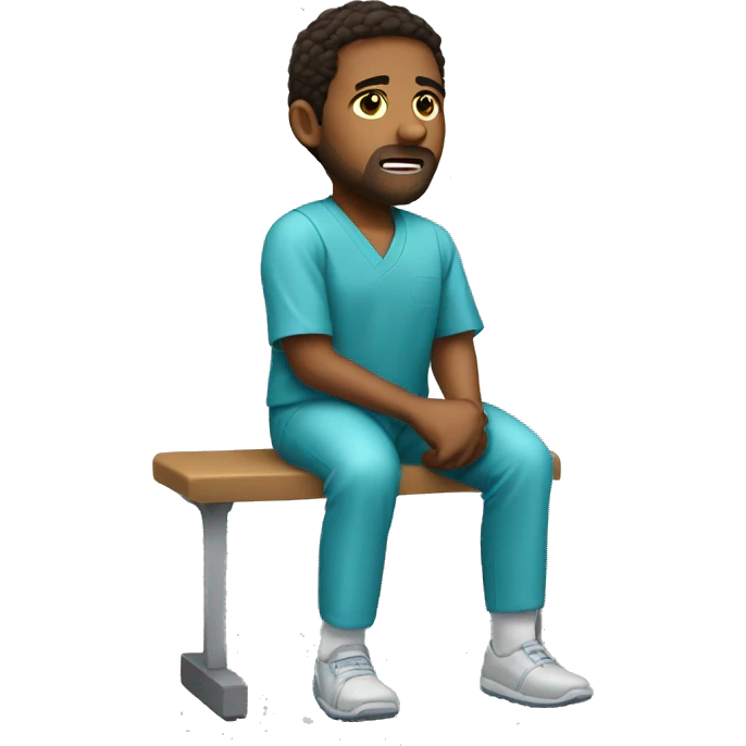 that feeling when knee surgery is tomorrow  emoji