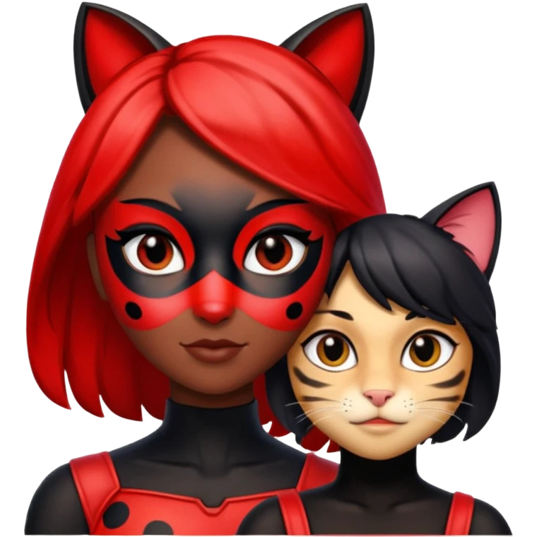 леді баг ш супер кіт emoji