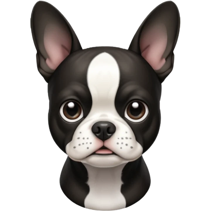 boston terrier  emoji