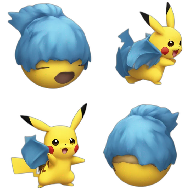 Pikachu pokemon  emoji