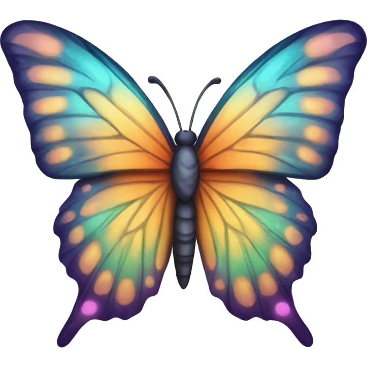 Magical butterfly emoji