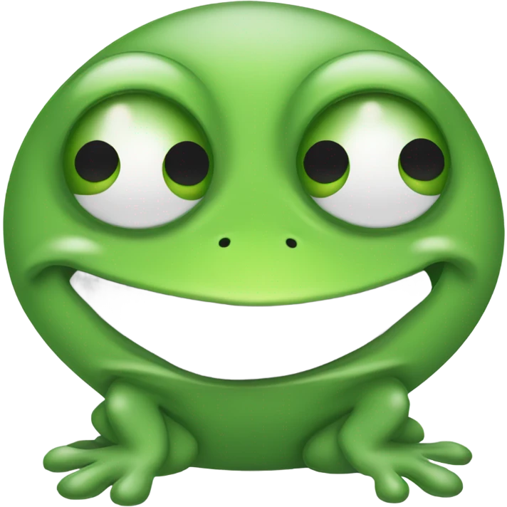 Mr frog crying emoji
