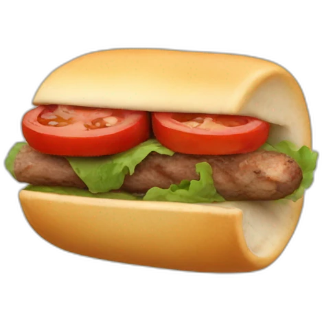 friendly kebab emoji
