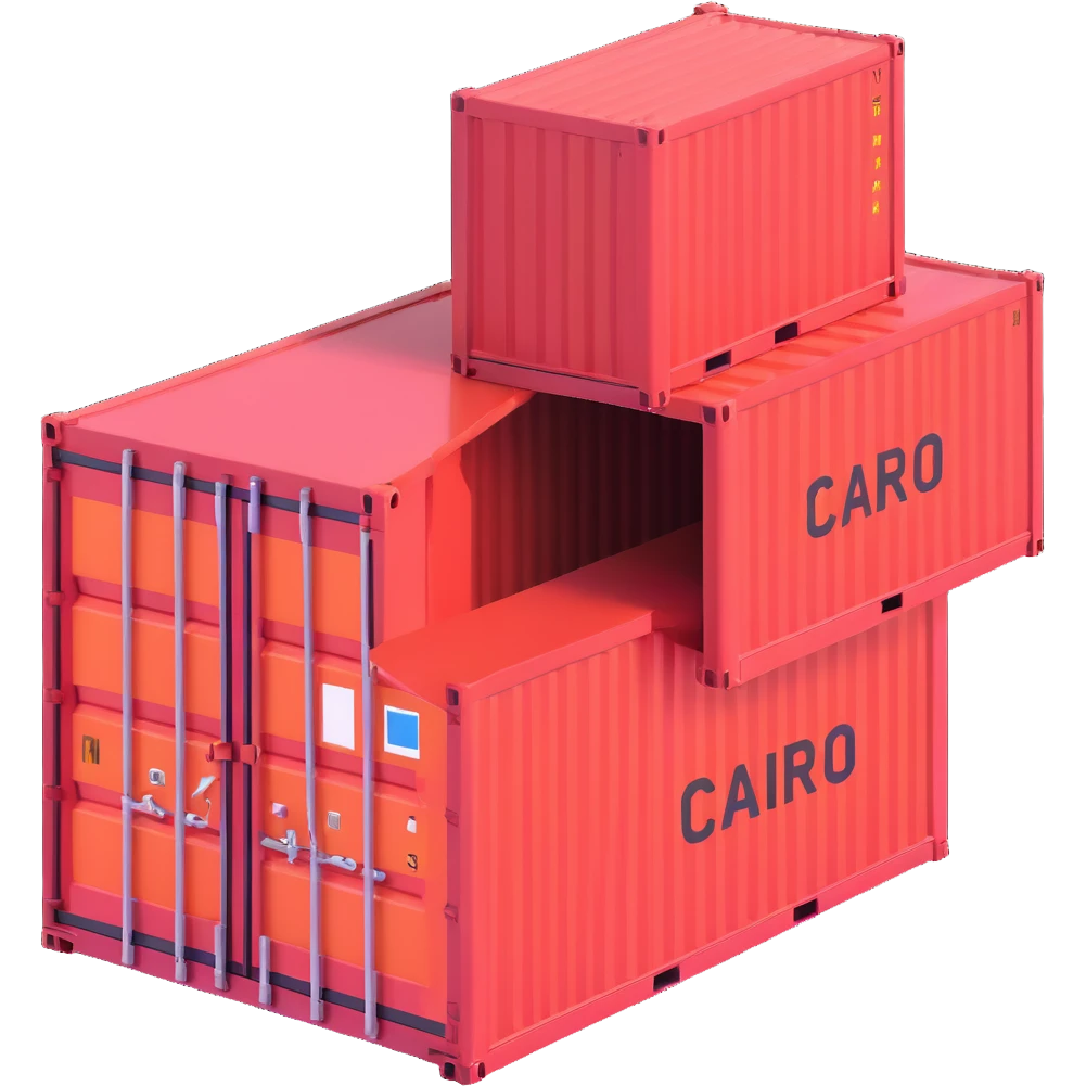 shipping container cargo emoji