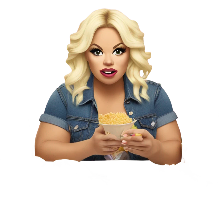 trisha patyas mukbang emoji