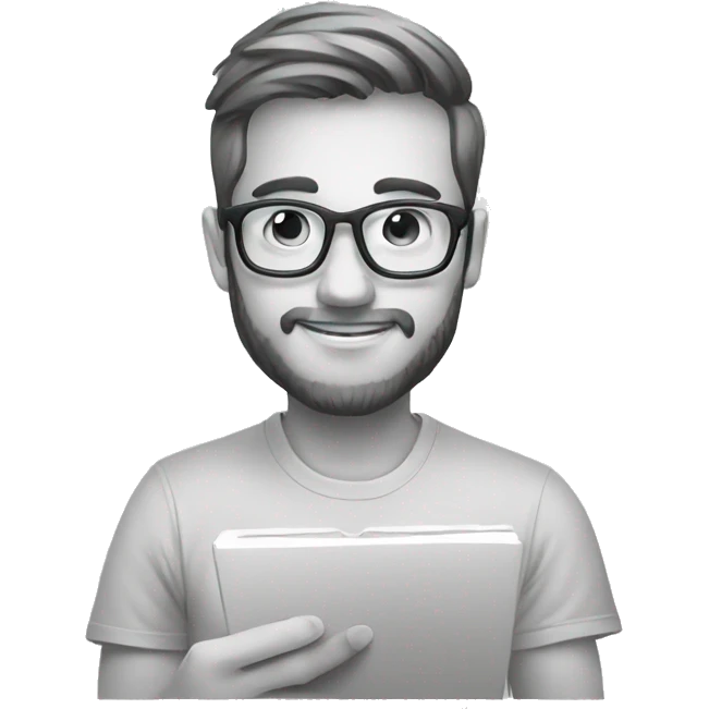 ux designer sketching a mobile app emoji