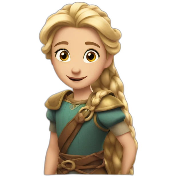Raiponce emoji