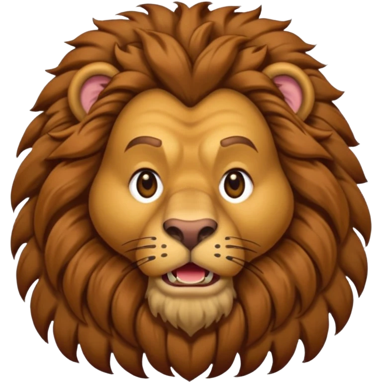 The Cowardly Lion from the Wizard of Oz emoji