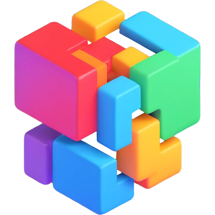ícono de inteligencia artificial, estilo 3D moderno, colores vibrantes emoji