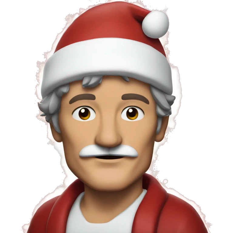 Pedro Pascal as Santa Claus  emoji