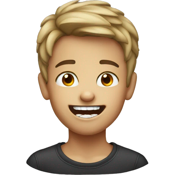 boy missing front tooth emoji
