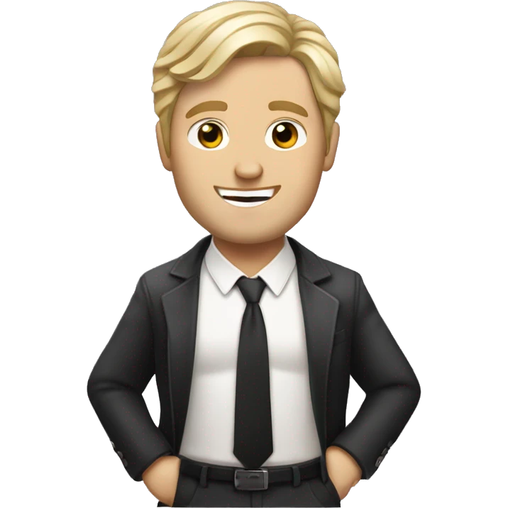 Rich white guy in a Lamborghini  emoji
