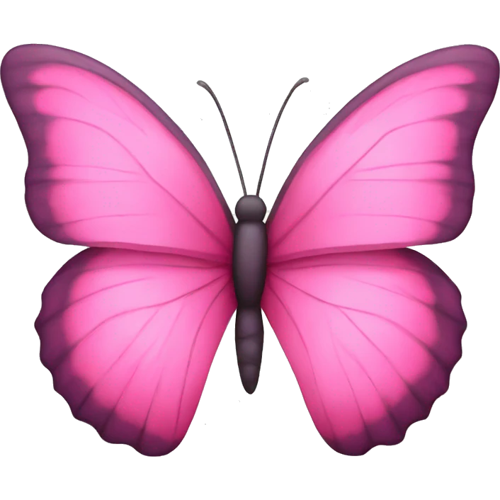 pink butterflies emoji
