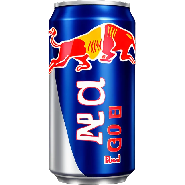 red bull can  emoji
