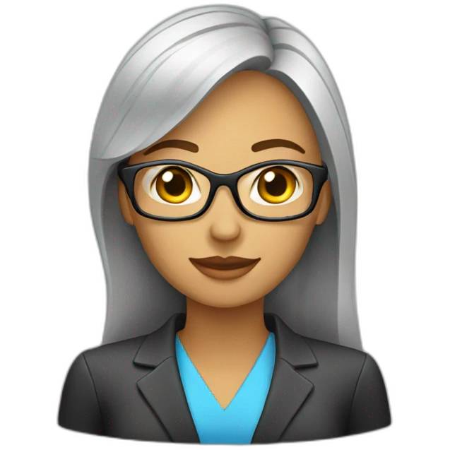 woman business analyst emoji