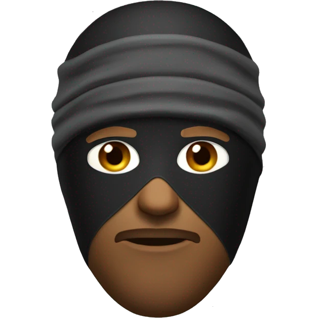 Mercenary with ski mask  emoji
