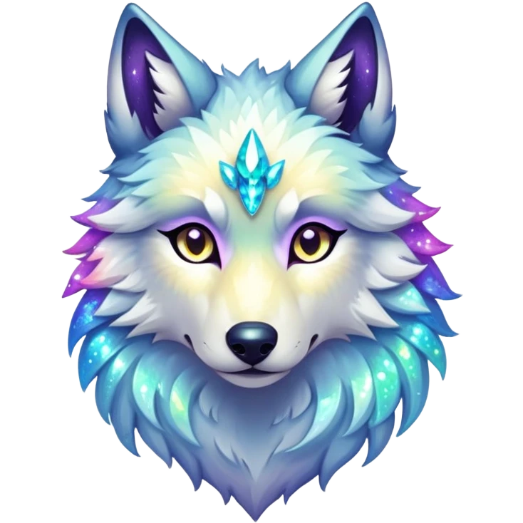 Falvie-Fionbri-creature-sparkle-wolf emoji