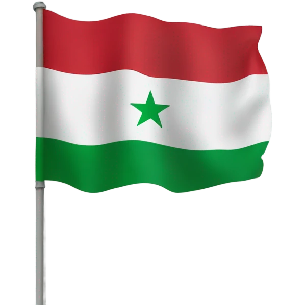 New Syria flag emoji