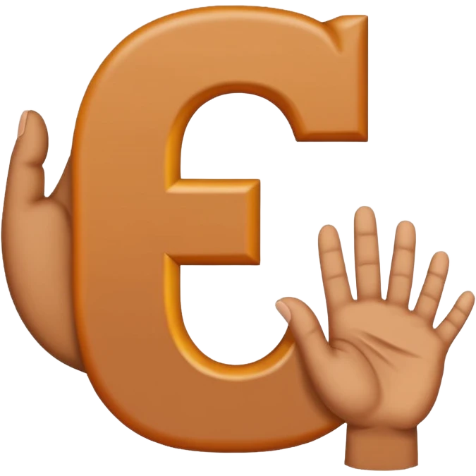 Une main qui fais la lettre c emoji