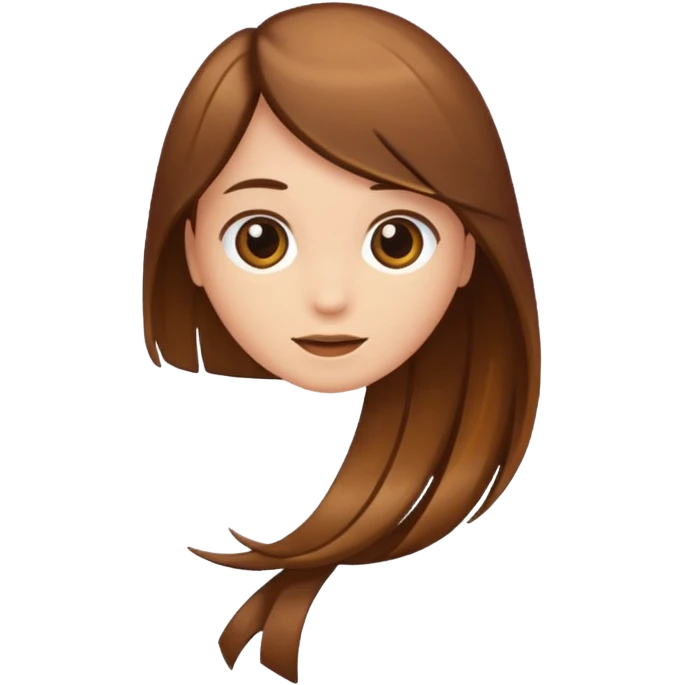 single hair particle emoji