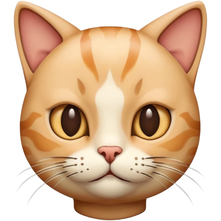Cat with a human head emoji