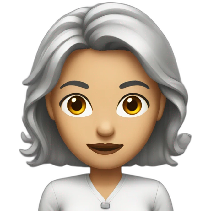 female with attitude emoji