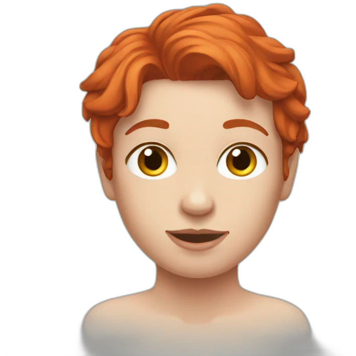 underwear redhead emoji