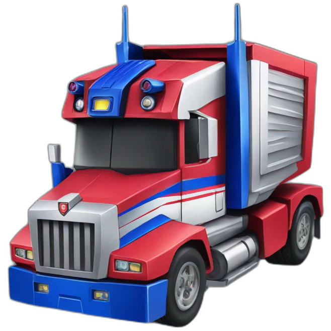 optimus prime transformer emoji