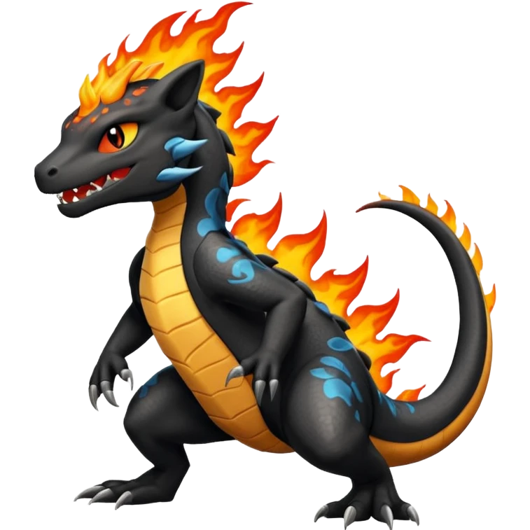 Charmeleon-Zeraora-Salandit-fusion emoji