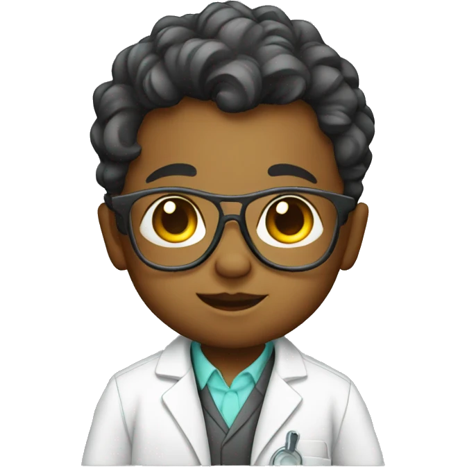 scientist baby emoji