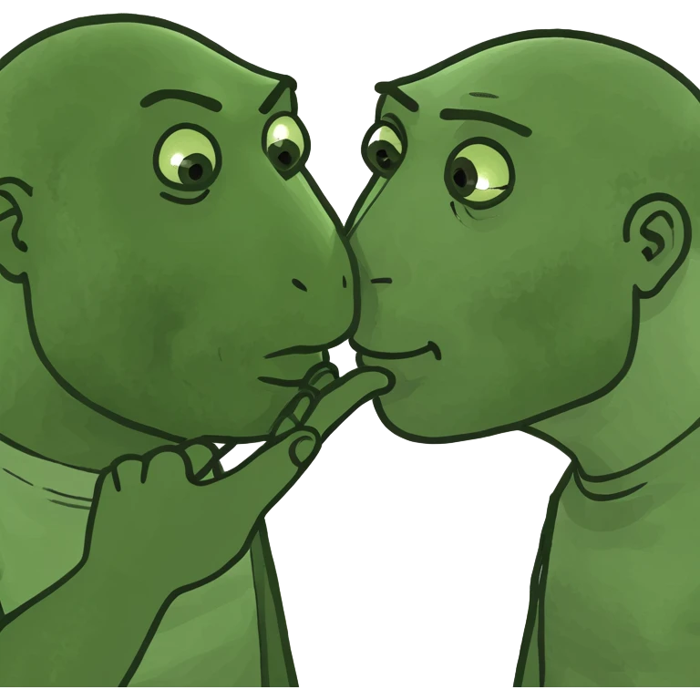 Me kissing my bfs hand emoji