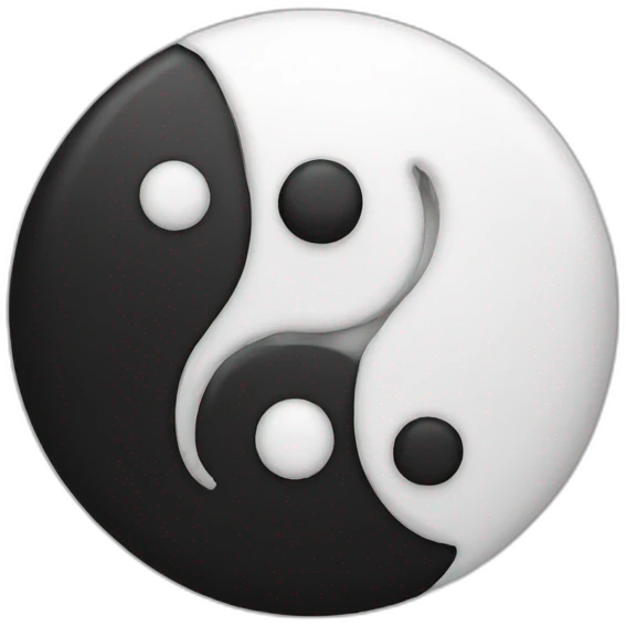 ying yang emoji