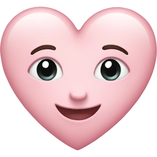 Light Pink Heart emoji