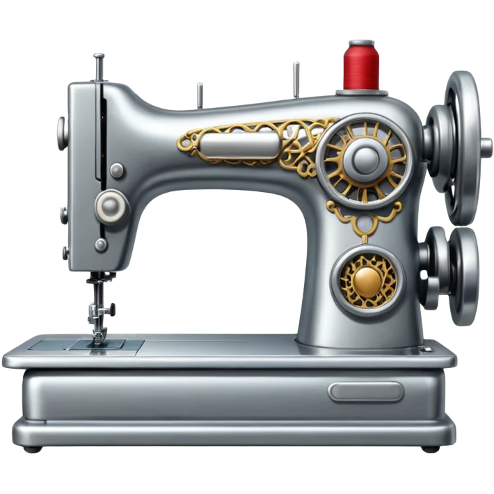 Fashion sewing machine emoji