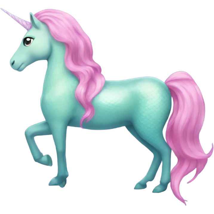Mermaid unicorn  emoji