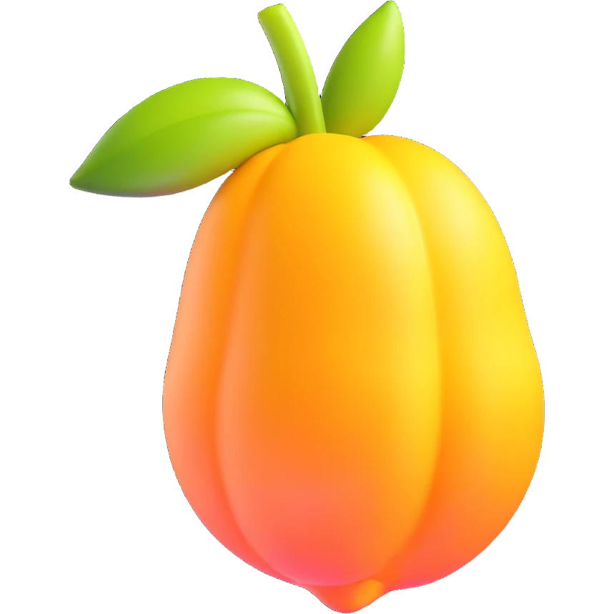mango fruit emoji