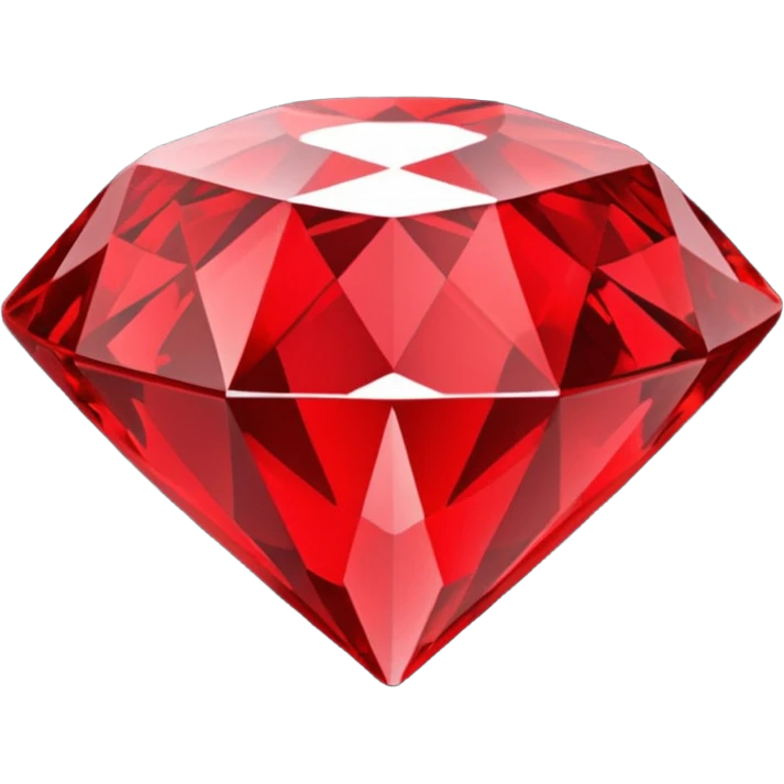 Red diamond emoji that i can use in writing not in form of image emoji