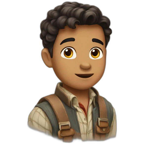 Niño russel de up emoji