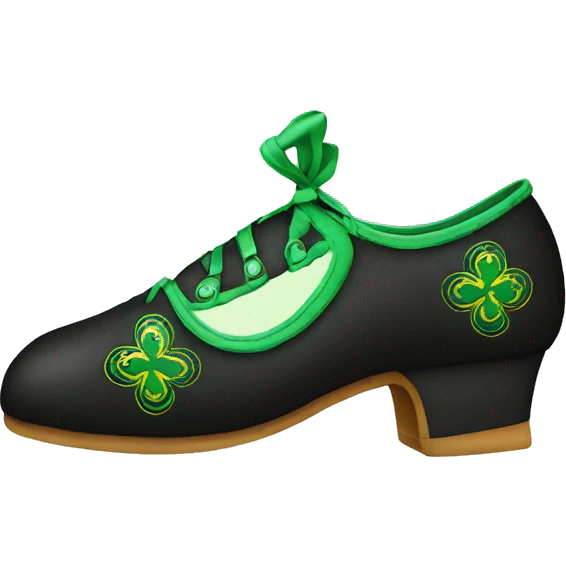 Irish dance shoe emoji