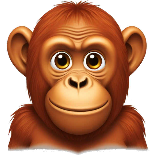 Orangutan gambling emoji