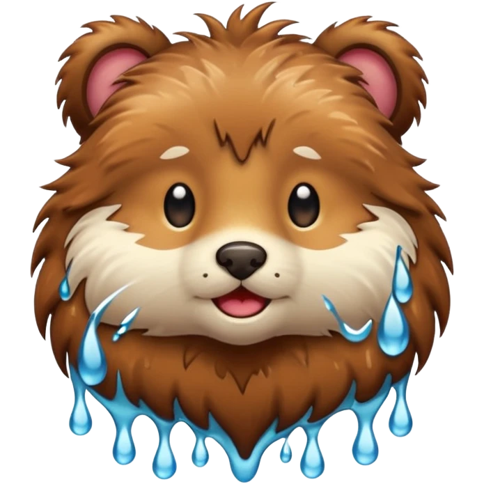 wet furry animal emoji