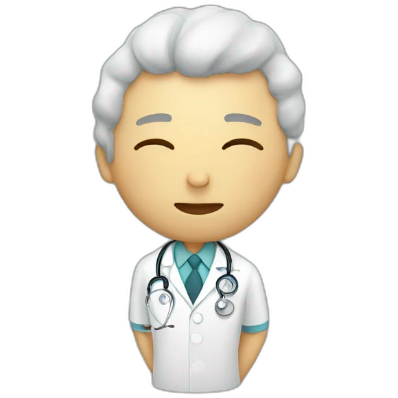 doctor sleeping emoji